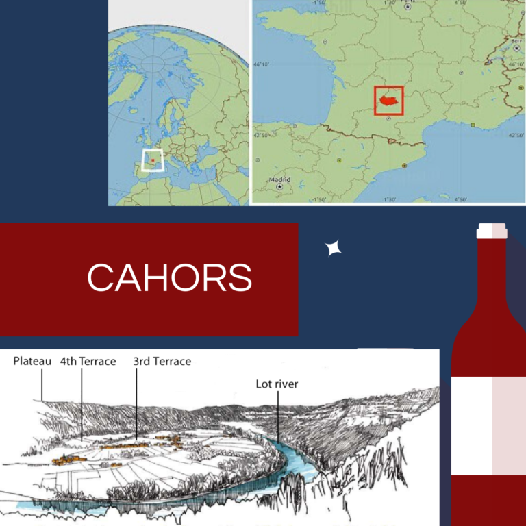 Bản đồ vùng Cahors