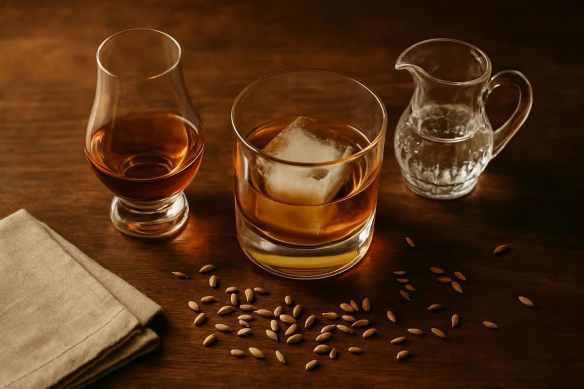 Thưởng thức Rye Whiskey Mỹ