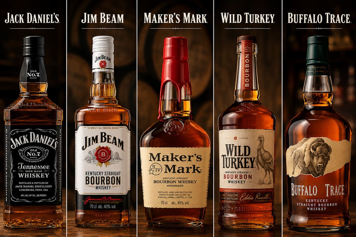 Những thương hiệu Whiskey Mỹ nổi tiếng