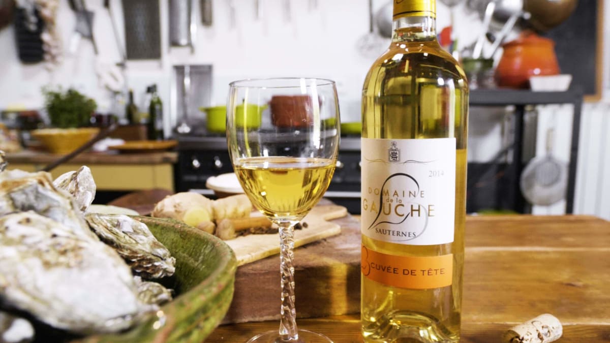 Vang Sauternes của Bờ Trái Bordeaux