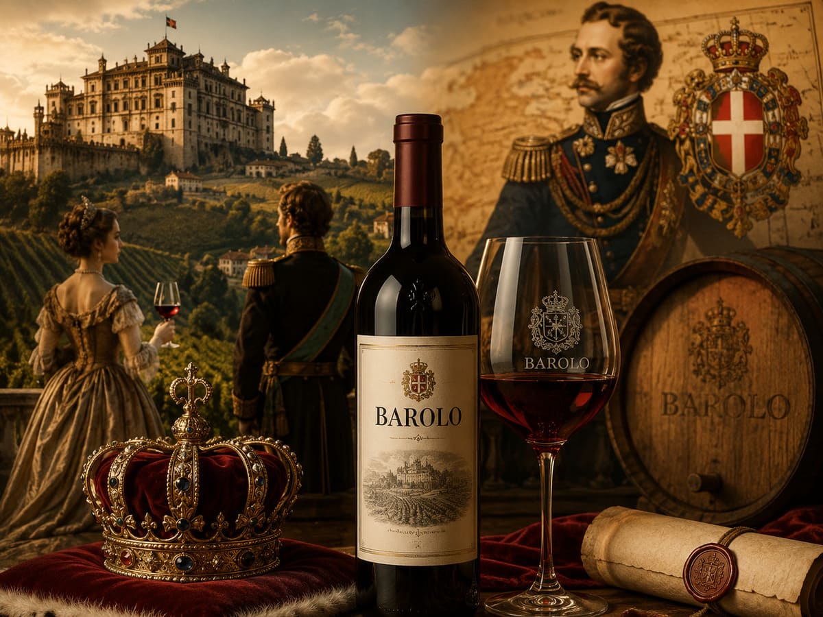 Danh xưng "King of Wines, Wine of Kings" của vang Barolo