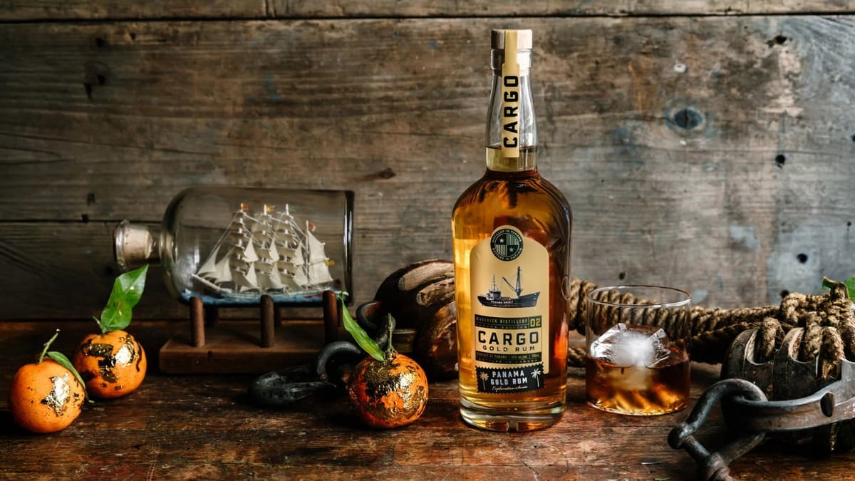 Hương vị rượu Rum vàng 