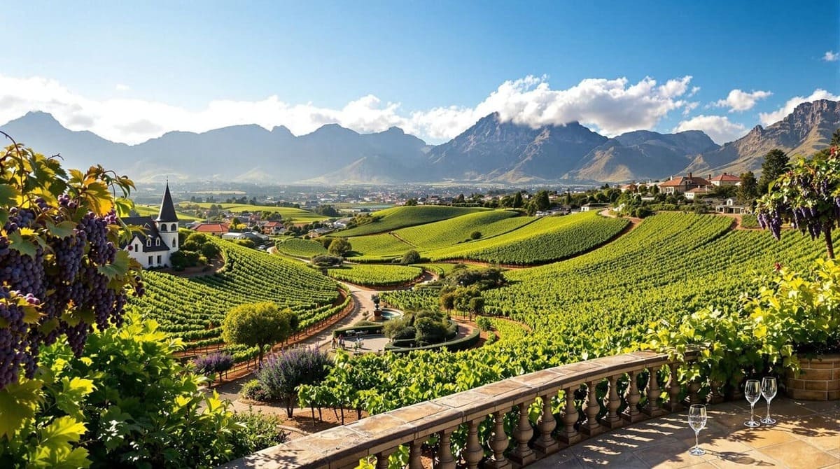 Khí hậu Địa Trung Hải tại Stellenbosch