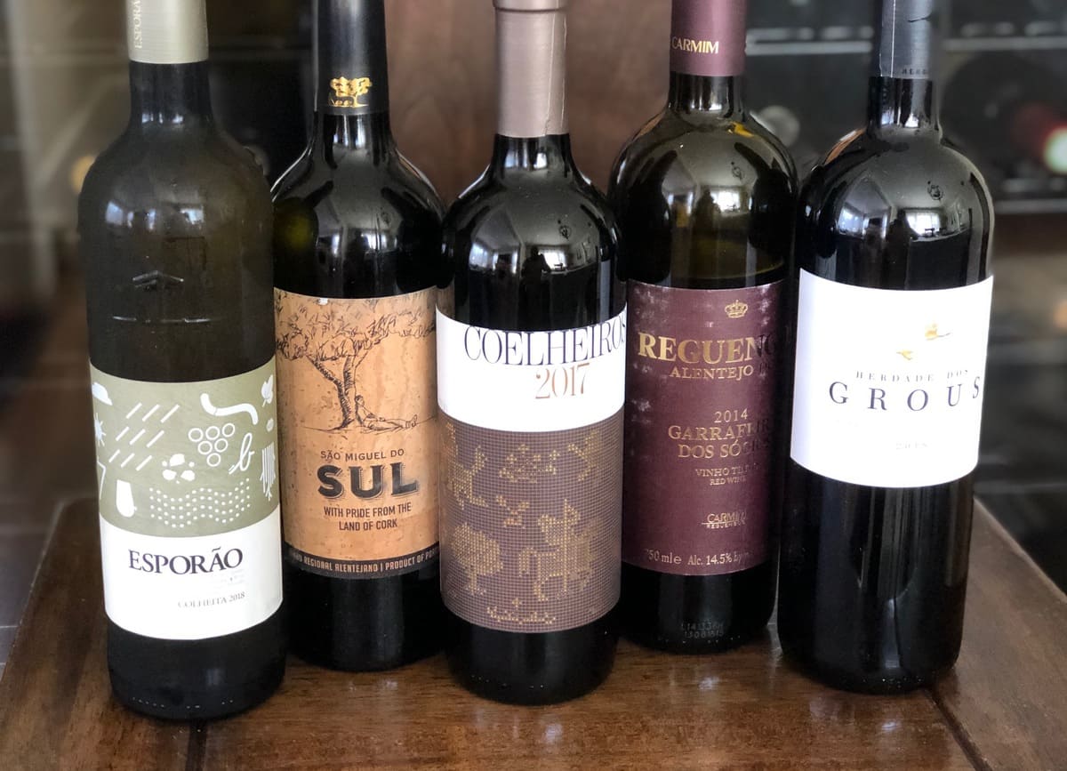 Rượu vang đỏ Alentejo