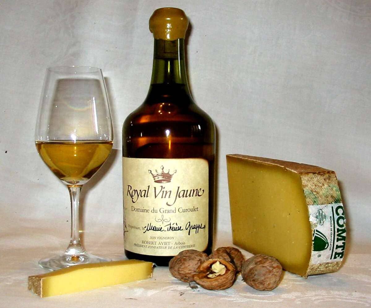 Dòng rượu vang Vin Jaune tại Jura