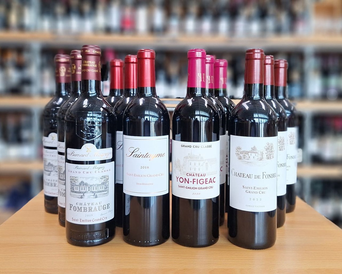 Rượu vang Saint-Emilion của Bờ Phải Bordeaux