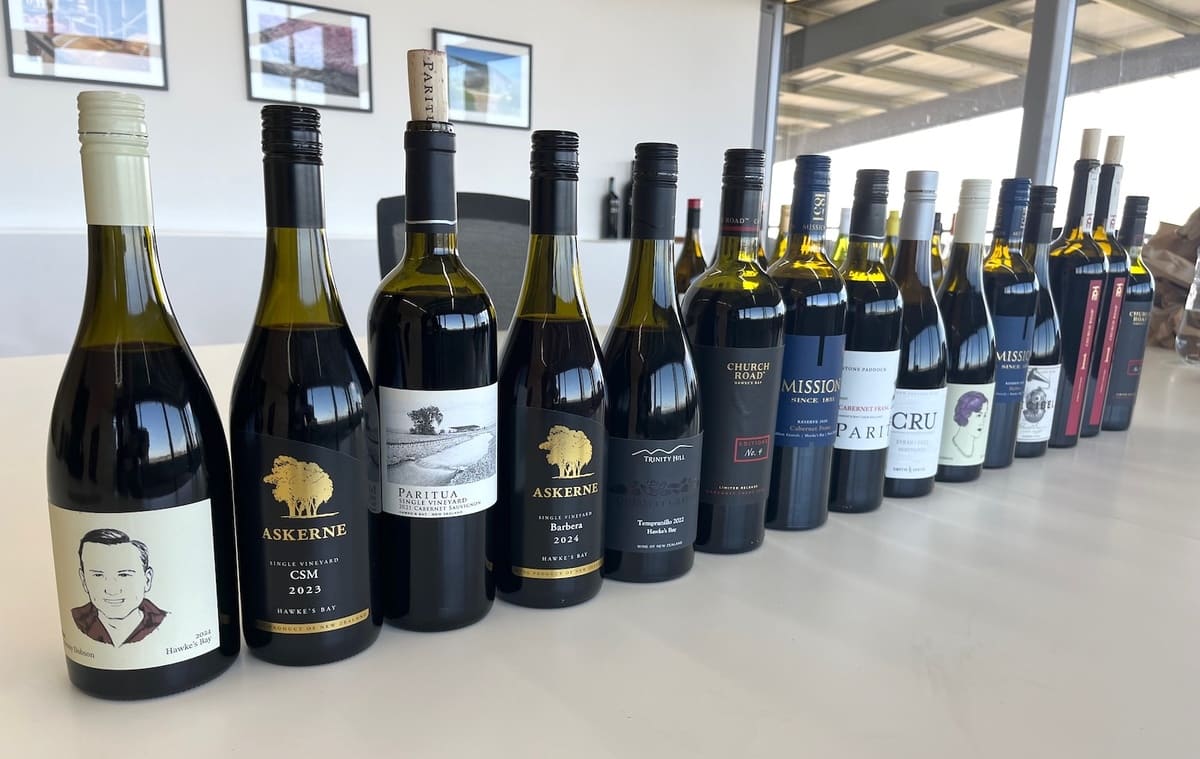 Rượu vang đỏ Bordeaux Blend tại Hawke's Bay
