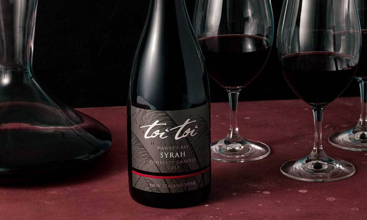 Rượu vang đỏ Syrah vùng Hawke's Bay 
