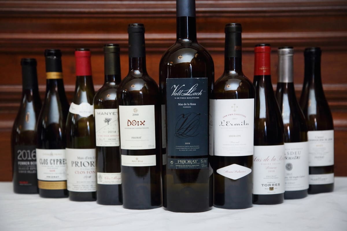 Rượu vang Priorat vung Catalunya