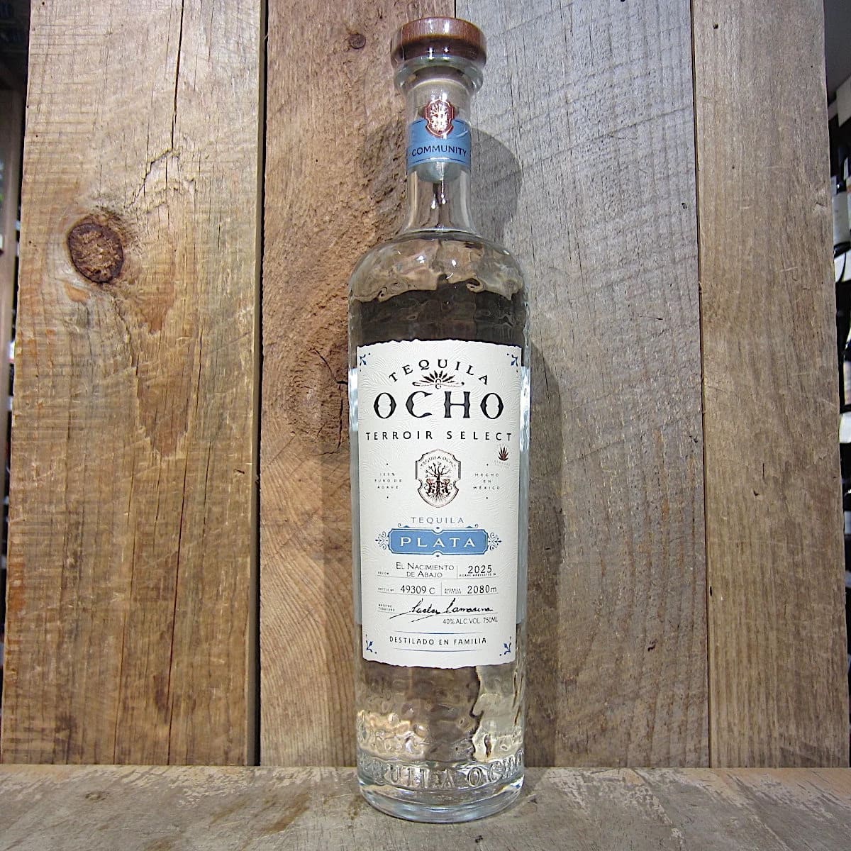 Thương hiệu Tequila Ocho Plata