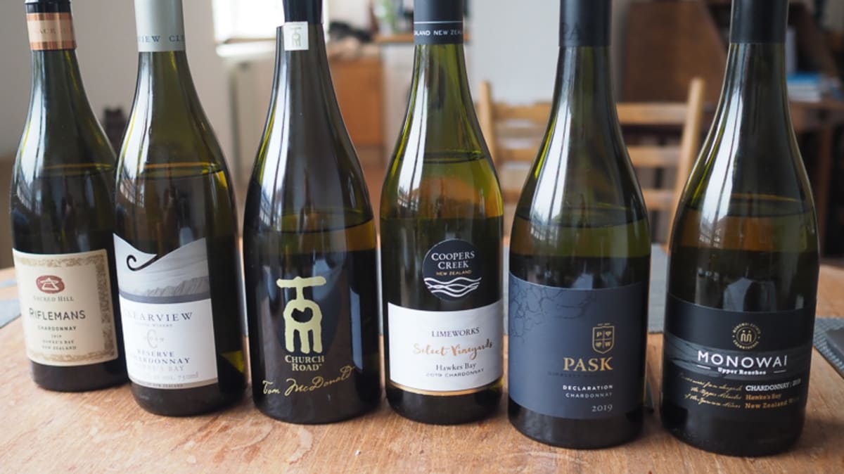 Rượu vang trắng Chardonnay vùng Hawke's Bay