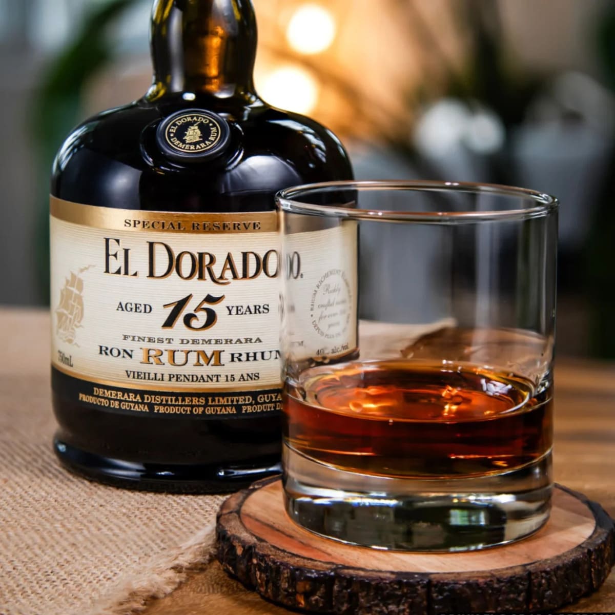 Chai Rum El Dorado 15 Year Old