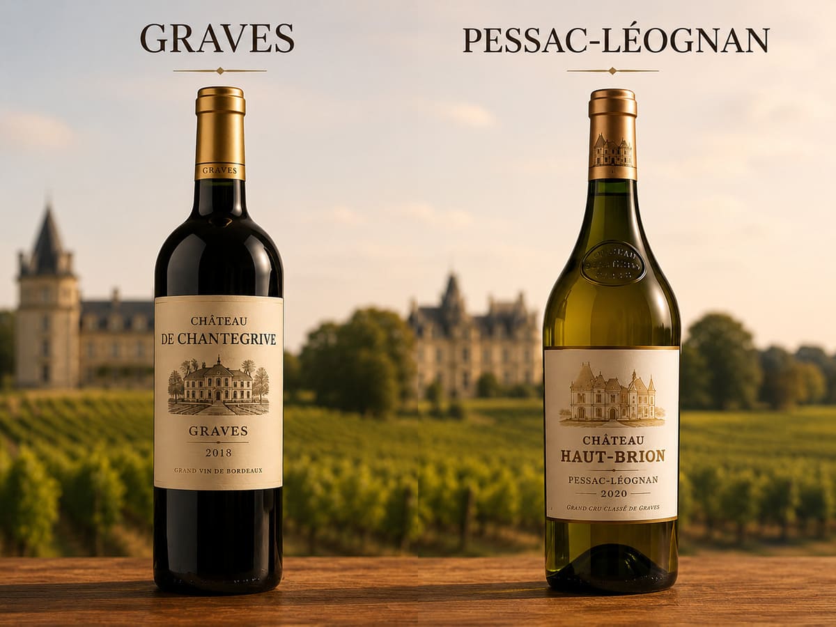 Rượu vang Graves và rượu vang Pessac-Léognan