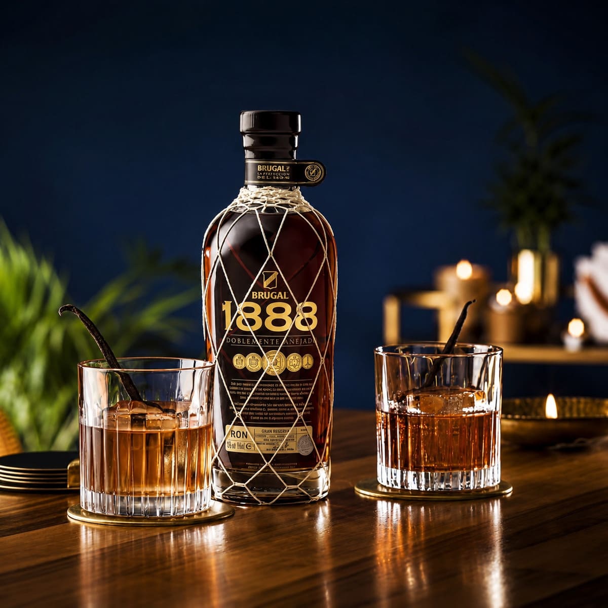 Chai Rum Brugal 1888
