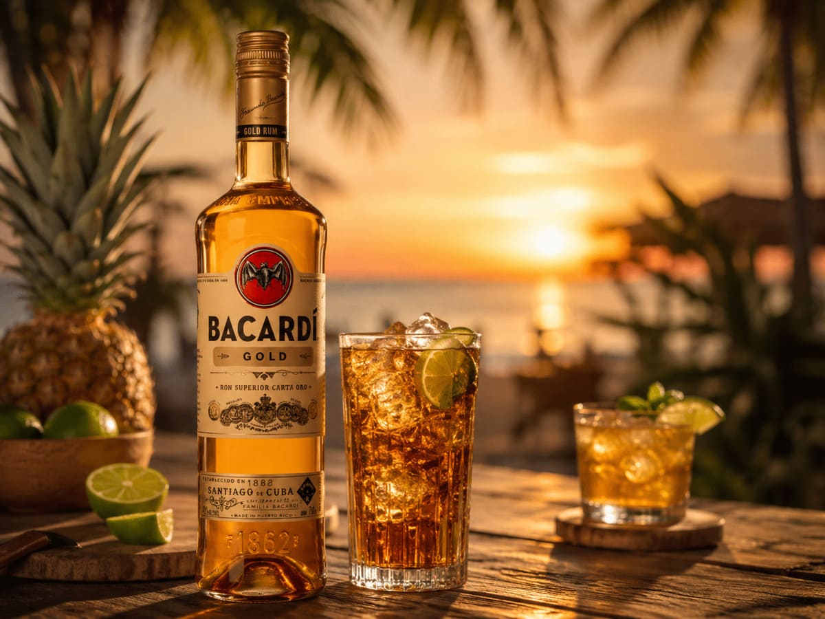 Ứng dụng của Rum vàng trong pha chế