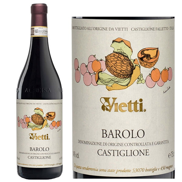 Rượu Vang Vietti Barolo Castiglione