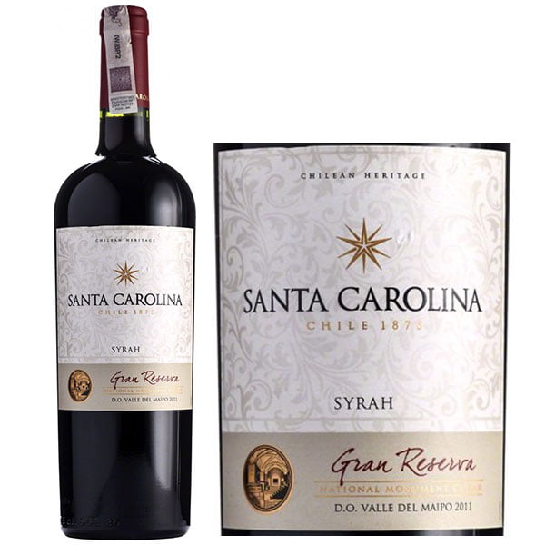 Rượu vang Santa Carolina Gran Reserva Syrah
