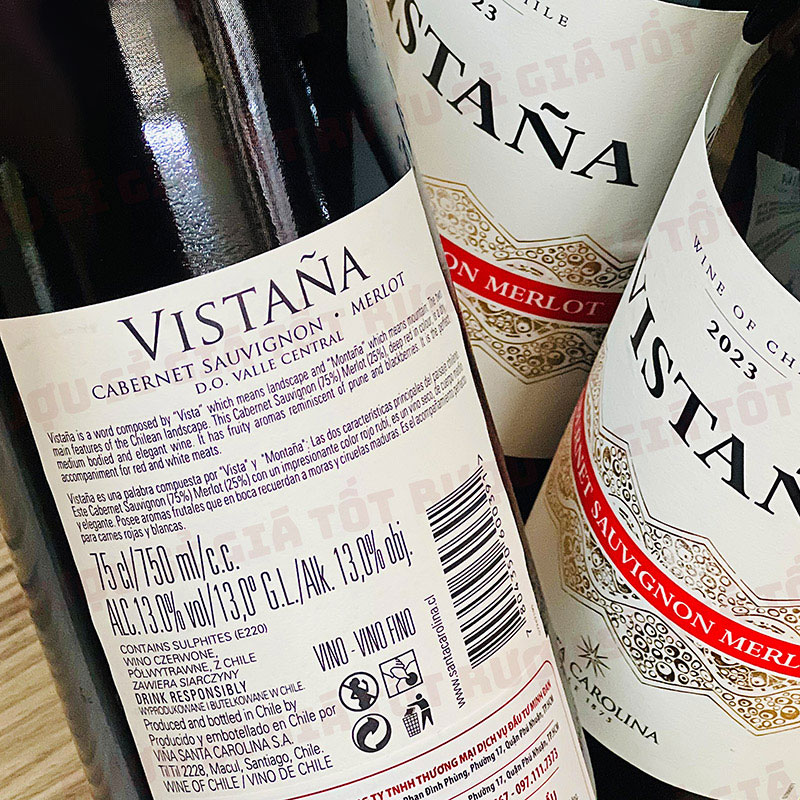 rượu vang vistana