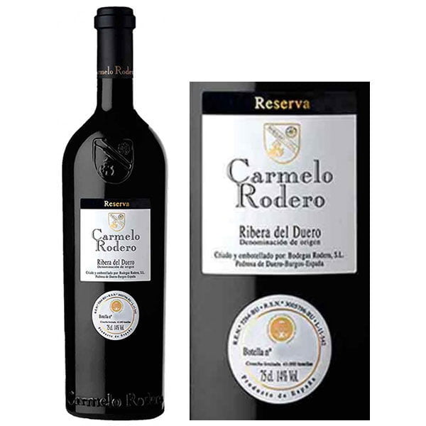 Rượu Vang Carmelo Rodero Reserva
