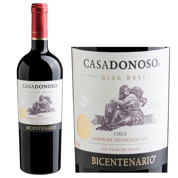 Rượu Vang CasaDonoso Bicentenario Gran Reserva Cabernet Sauvignon