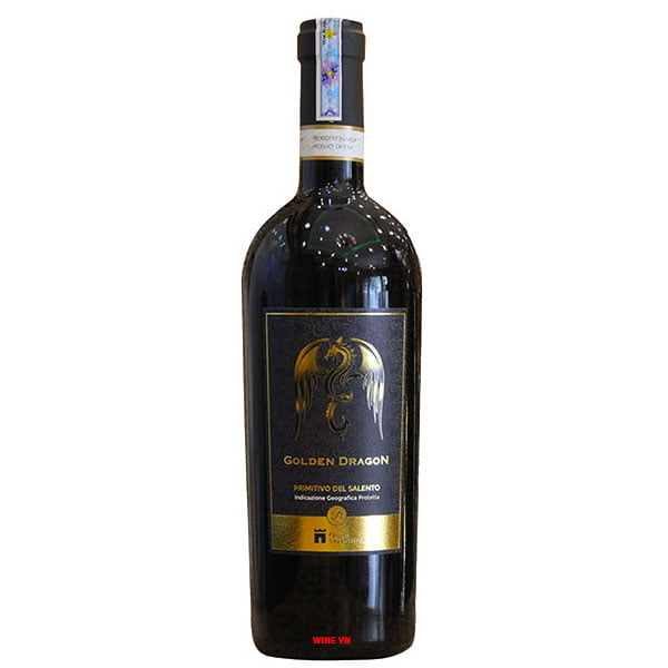 Rượu Vang Golden Dragon Primitivo Del Salento