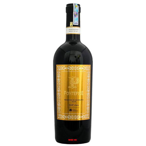 Rượu Vang Pontefice Primitivo Di Manduria