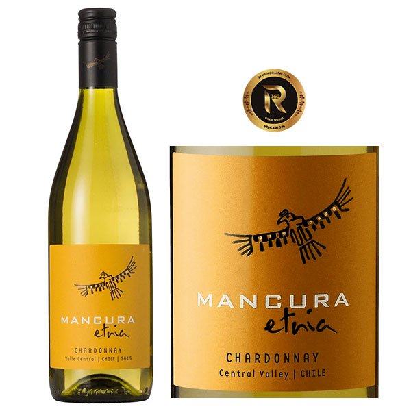Rượu Vang Mancura Etnia Chardonnay