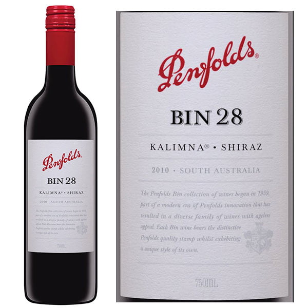 Rượu vang Penfolds Bin 28 Kalimna Shiraz