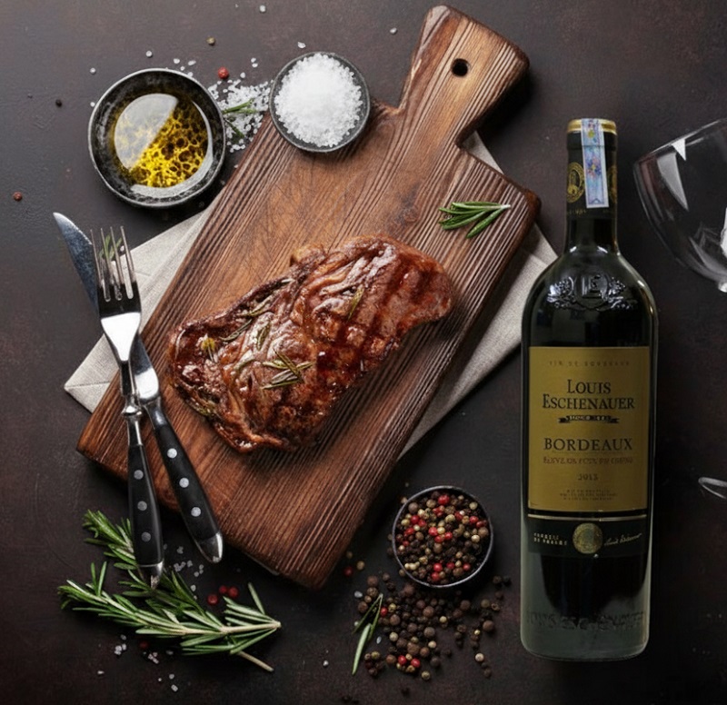 Rượu vang Louis Eschenauer Bordeaux 2017