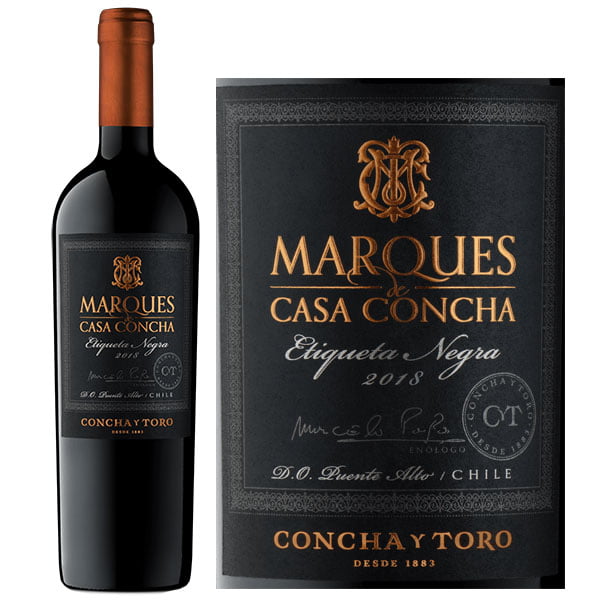 Rượu Vang Chile Marques De Casa Concha Etiqueta Negra