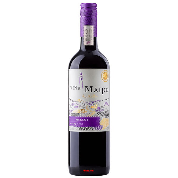 Rượu Vang Chile Vina Maipo Mi Pueblo Merlot