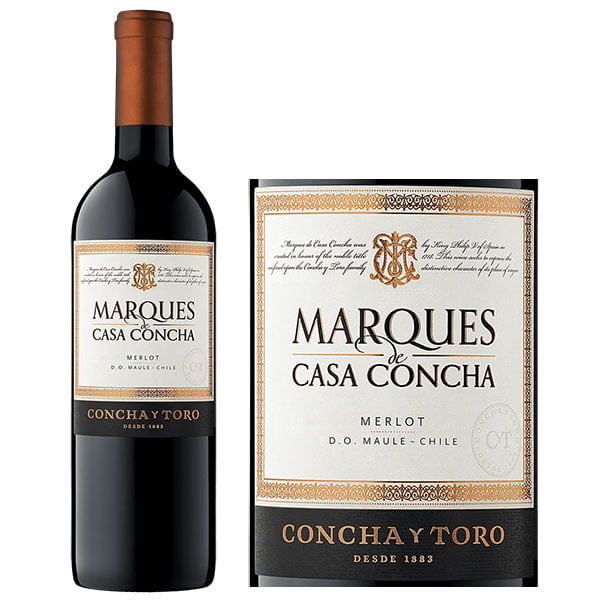 Rượu Vang Concha Y Toro Marques De Casa Concha Merlot