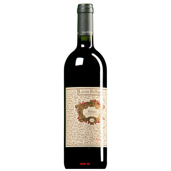Rượu Vang Livio Felluga Refosco Dal Peduncolo Rosso