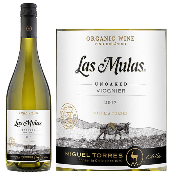 Rượu Vang Miguel Torres Las Mulas Organic Viognier