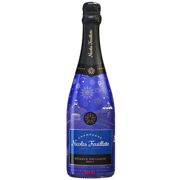 Rượu Champagne Nicolas Feuillatte Reserve Exclusive Blue