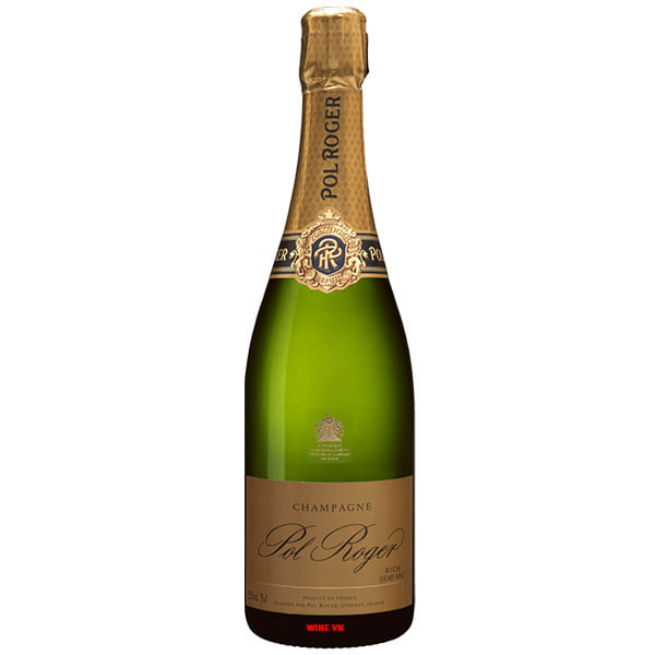 Rượu Champagne Pol Roger Rich Demi Sec