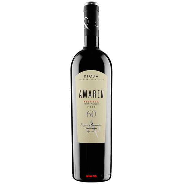 Rượu Vang Amaren 60 Reserva Tempranillo