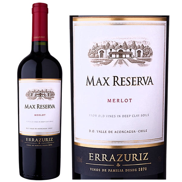 Rượu Vang Chile Errazuriz Max Reserva Merlot