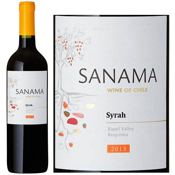 Rượu Vang Chile Sanama Syrah
