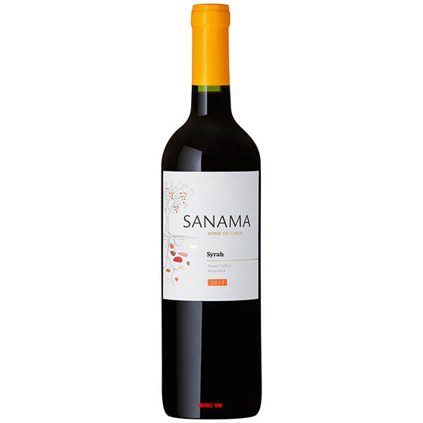 Rượu Vang Chile Sanama Syrah