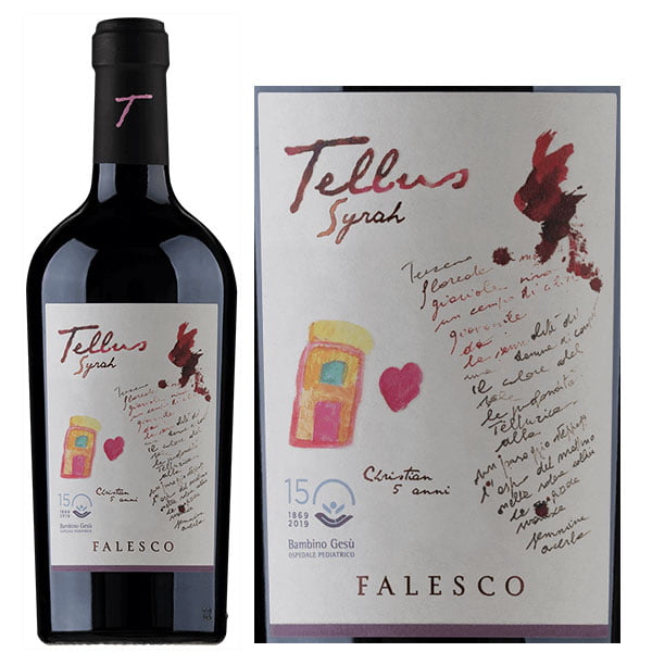 Rượu Vang Falesco Tellus Syrah Lazio
