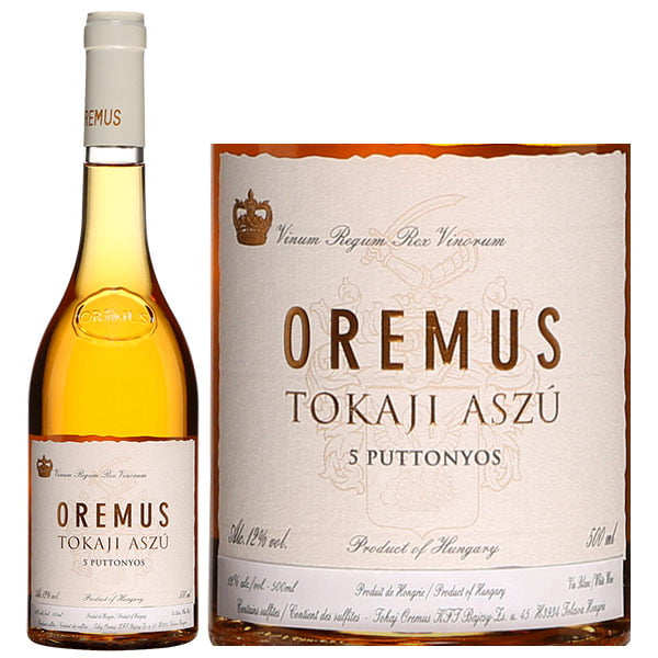 Rượu Vang Hungary Oremus Tokaji Aszu 5 Puttonyos