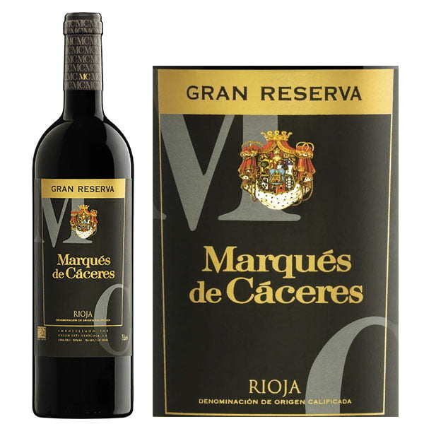 Rượu Vang Marques De Caceres Gran Reserva Rioja
