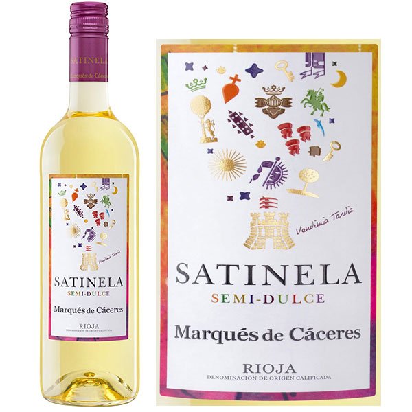 Rượu Vang Marques De Caceres Satinela Semi Dulce Rioja