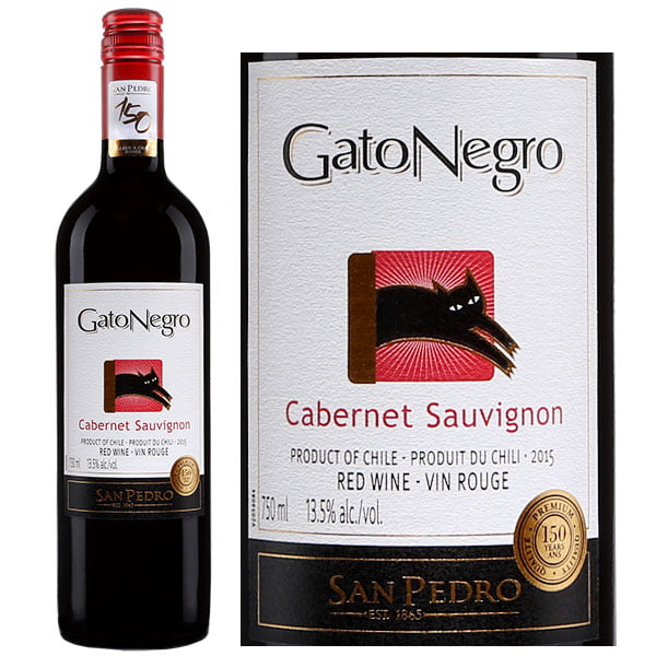 Rượu Vang San Pedro Gato Negro Cabernet Sauvignon