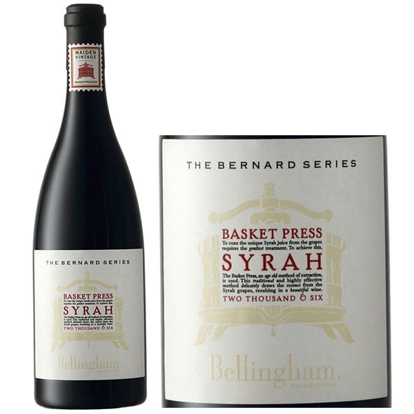 Rượu Vang The Bernard Series Basket Press Syrah