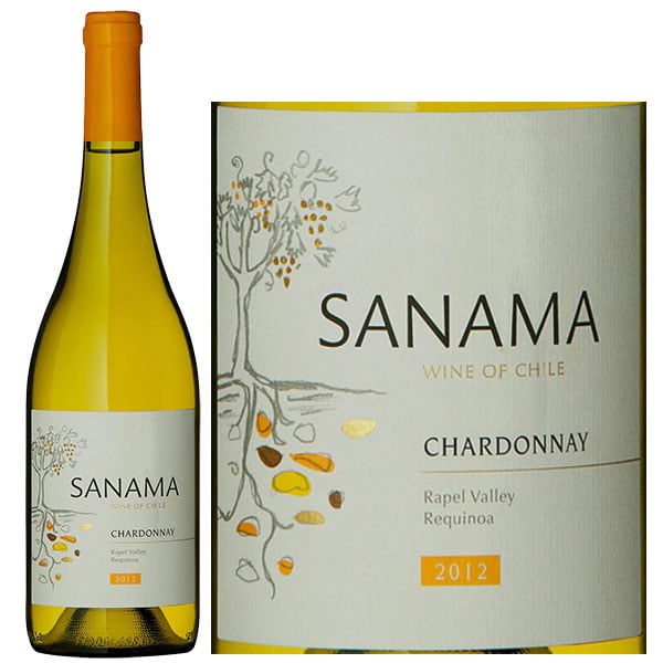 Rượu Vang Trắng Sanama Chardonnay