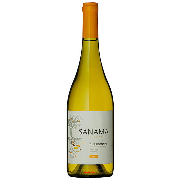 Rượu Vang Trắng Sanama Chardonnay