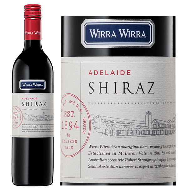 Rượu Vang ÚC Wirra Wirra Adelaide Shiraz