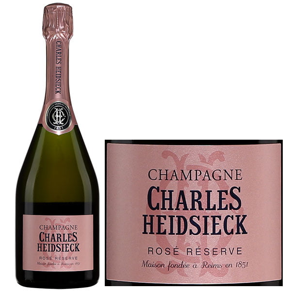 Rượu Sâm Banh Charles Heidsieck Rosé Réserve